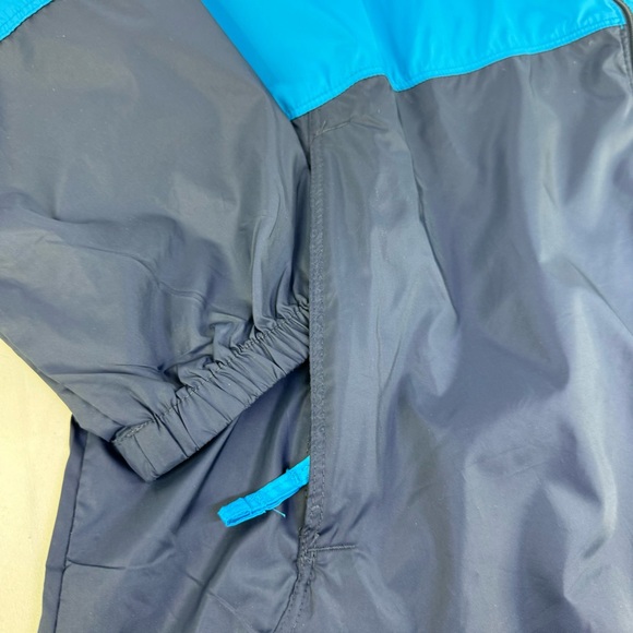 Columbia blue color block zip up hooded windbreaker jacket women’s 2X - Picture 6 of 14